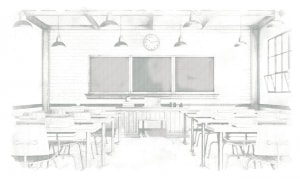 Klassenzimmer (1.2) - Sauberlicht - 1290x 774 - VisionTwo.