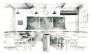 Klassenzimmer (4) - UVAIR216+ UVL150+ UVAIR300-F - Sauberlicht - VisionTwo.