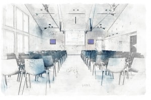 Konferenzsaal - UVL150 - Sauberlicht - VisionTwo.