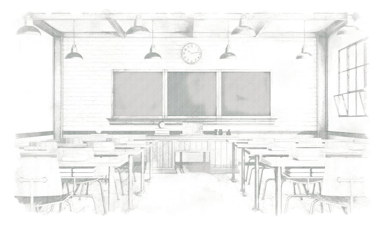 Klassenzimmer (1.1) - Sauberlicht - 1290x 774- VisionTwo.