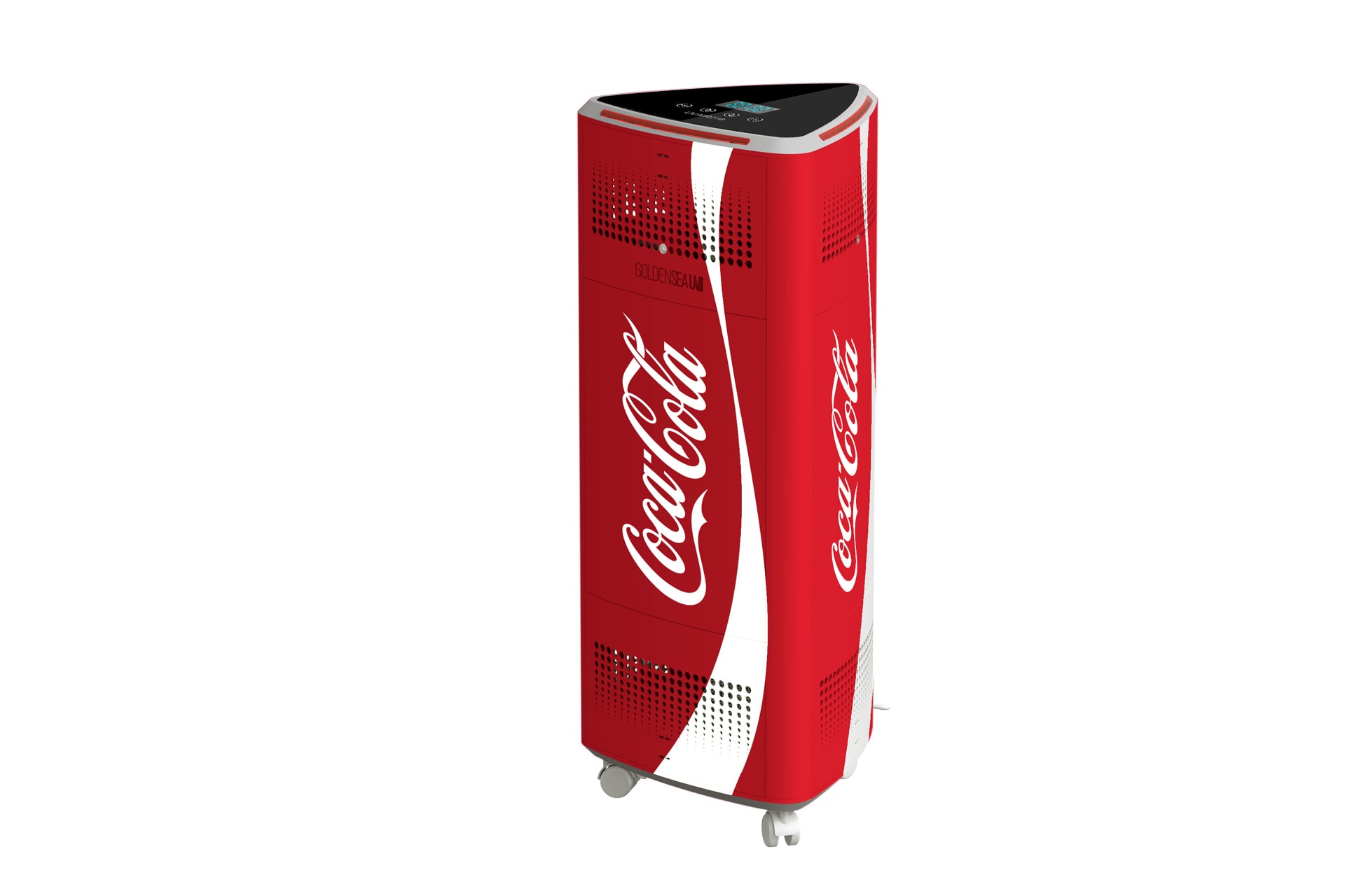 GoldenSeaUV - UVAIR216 Sonderfolierung Coca Cola - Sauberlicht - VisionTwo.